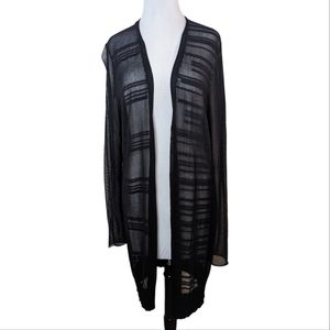 Eileen Fisher Cardigan Black Large Eileen Fisher Black Sweater